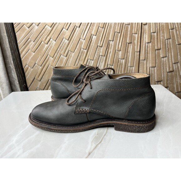 Lucky Brand Chukka Ankle Short Boots Men Sz 8 M Leather Gray main image 6